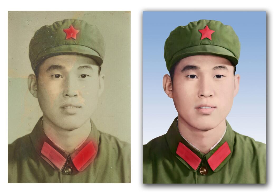 坡头镇破损照片修复-18