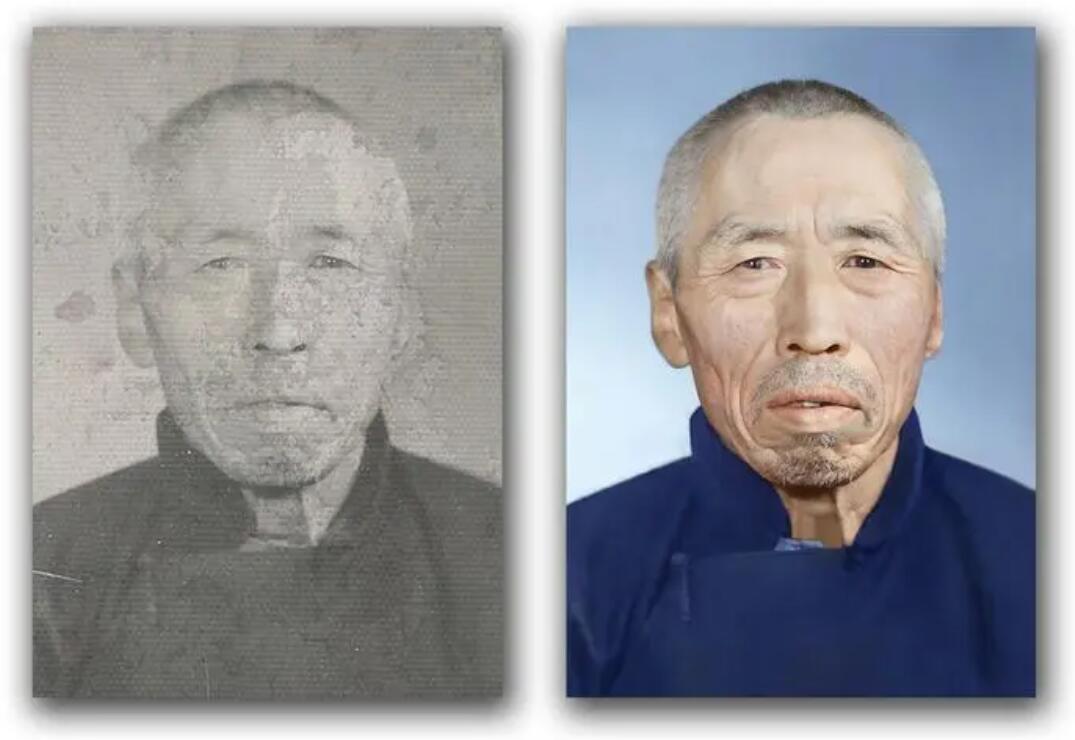 坡头镇破损照片修复-56